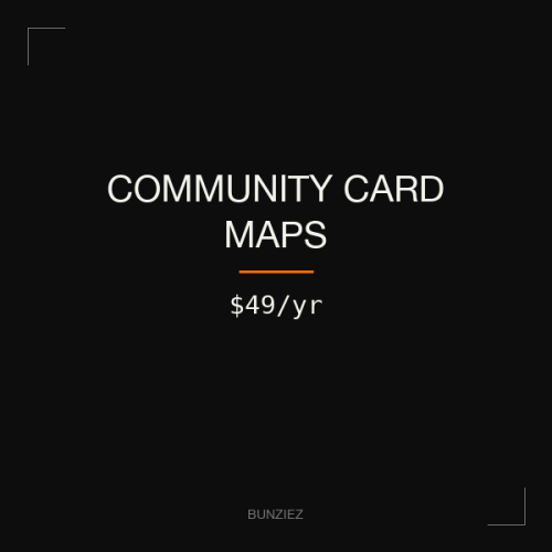 Community Card Maps
