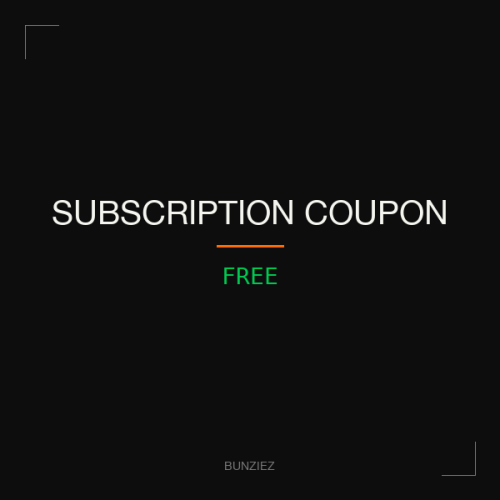 Subscription Coupon
